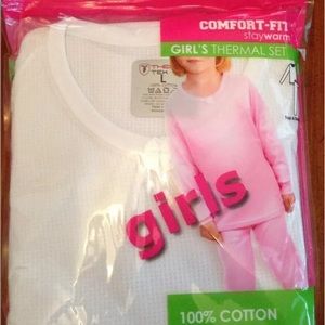 Therma Tek girls thermal set large 10-12